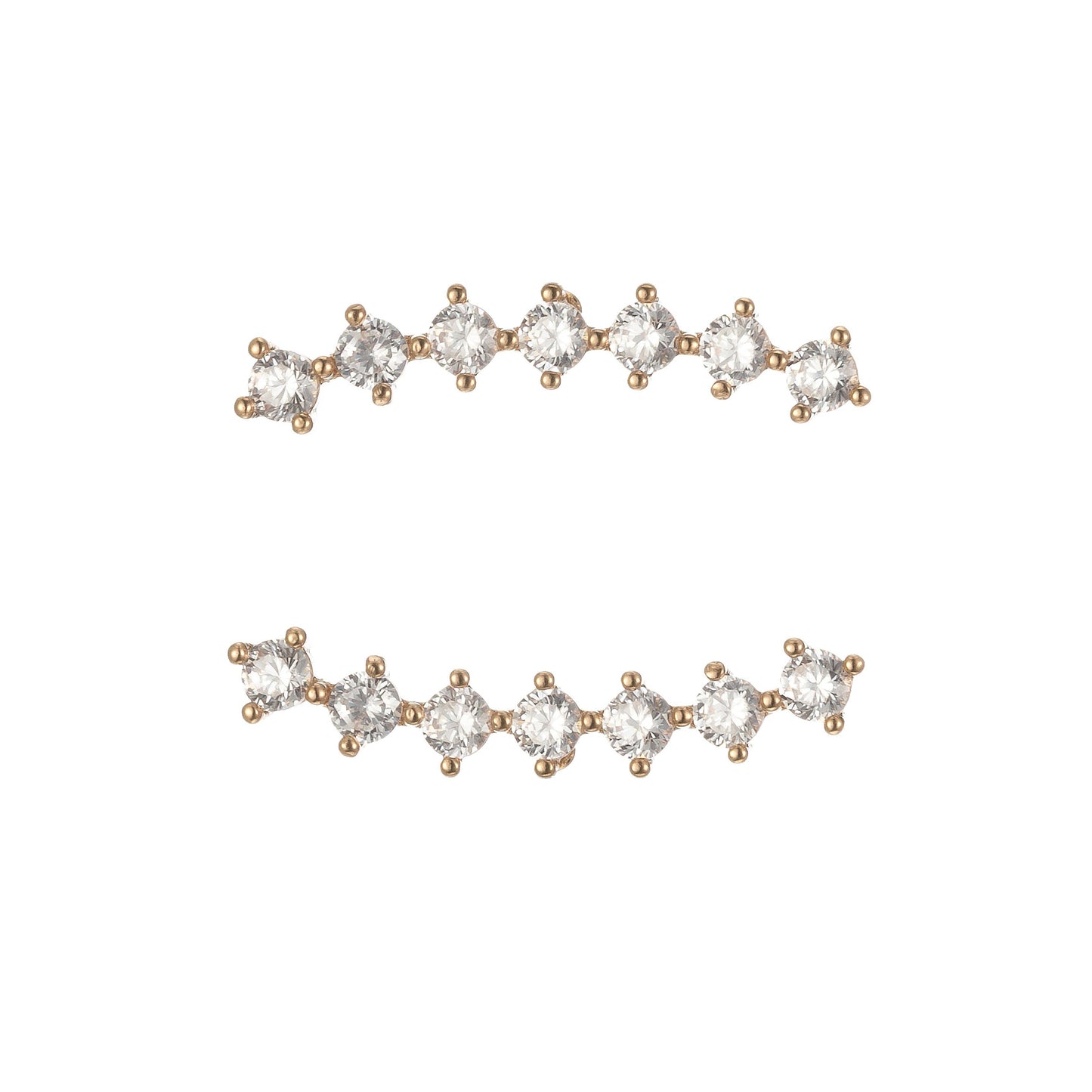 Minimalist ear climbers | ear crawlers earrings | ear climbe