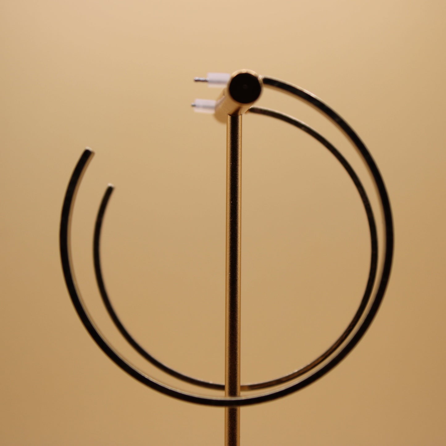 Open Hoop Earrings - Gold