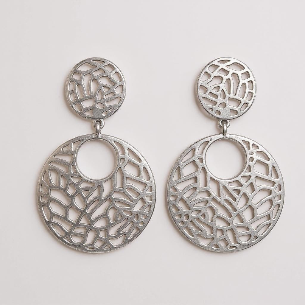 Moonlight Filigree Clip-Ons